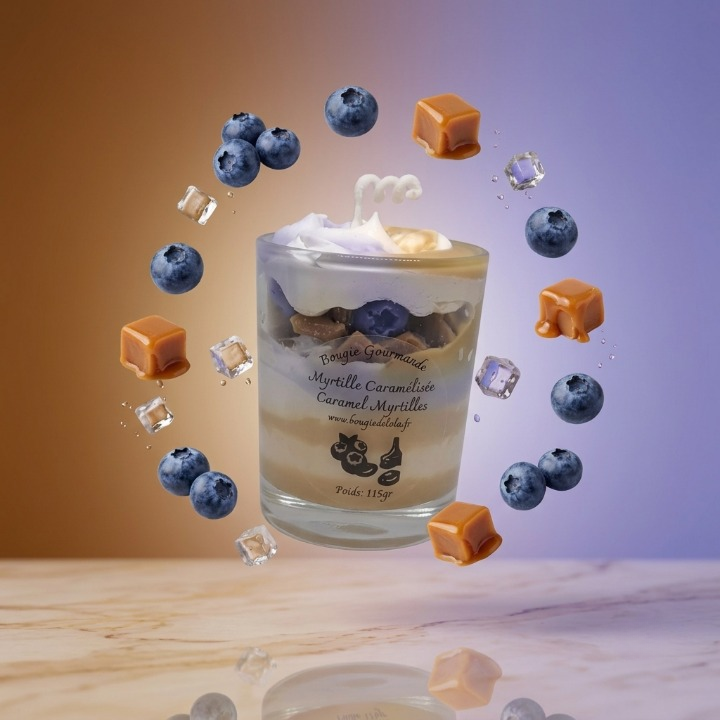 Caramel - Myrtilles